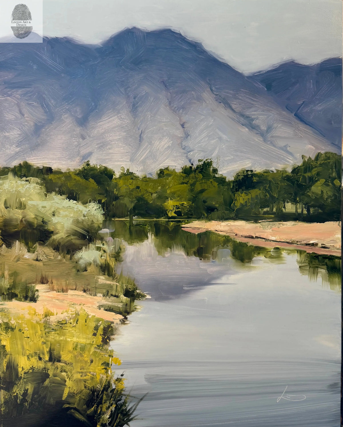 Bear River near Corinne lintonart