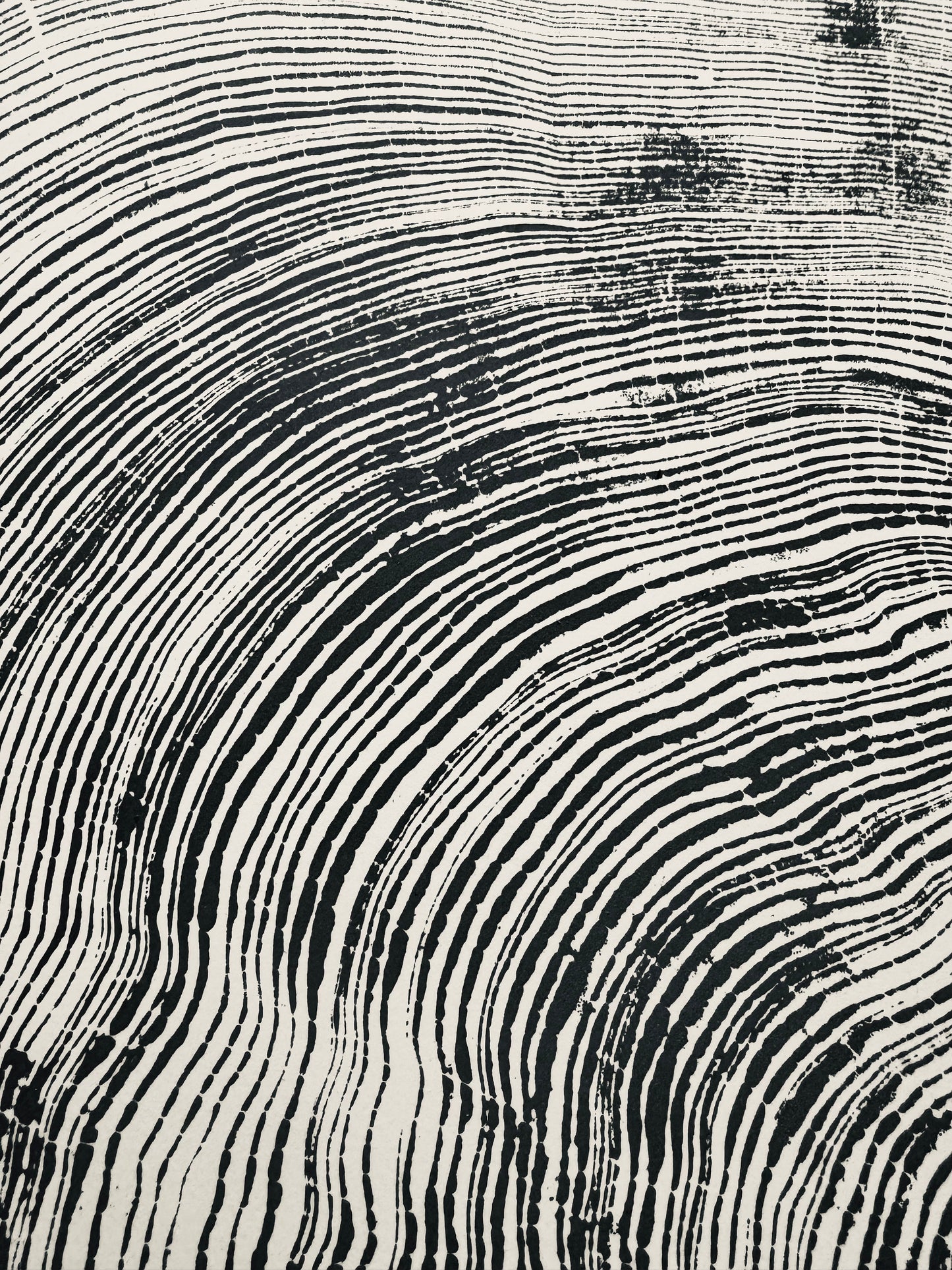 San Francisco Redwood 36x48 Inches. Original Signed artwork made from Real Redwood lintonart