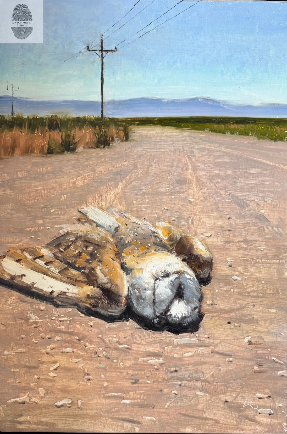 Death of a Barn Owl lintonart