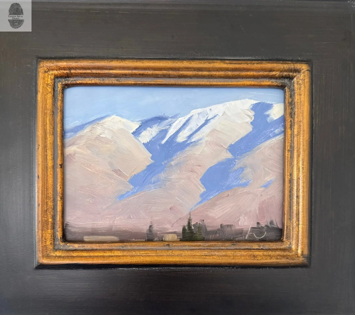 Soft Light. 5x7 Original Oil Painting lintonart