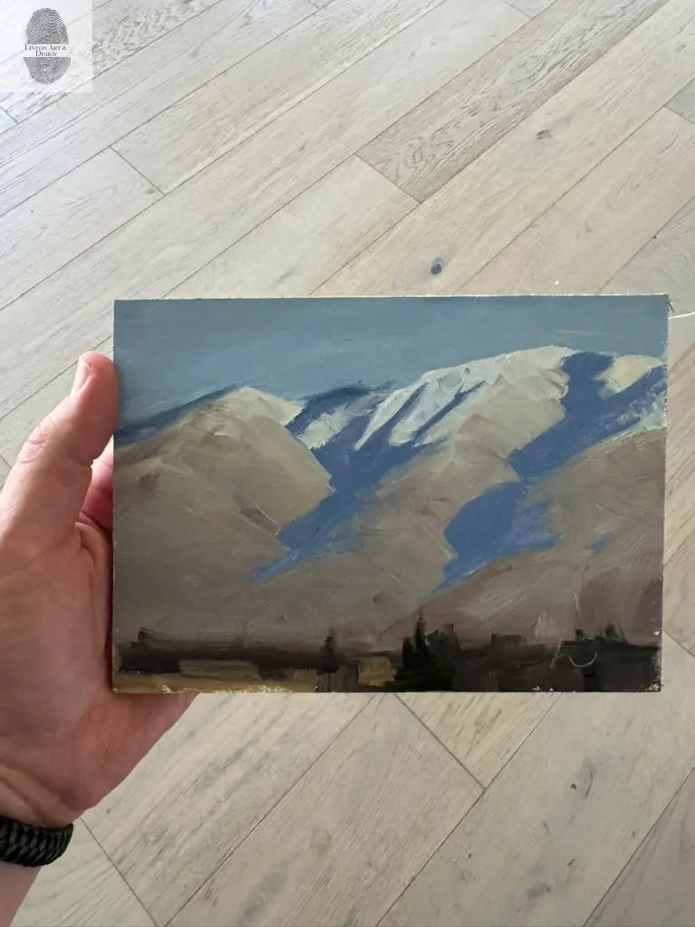 Soft Light. 5x7 Original Oil Painting lintonart