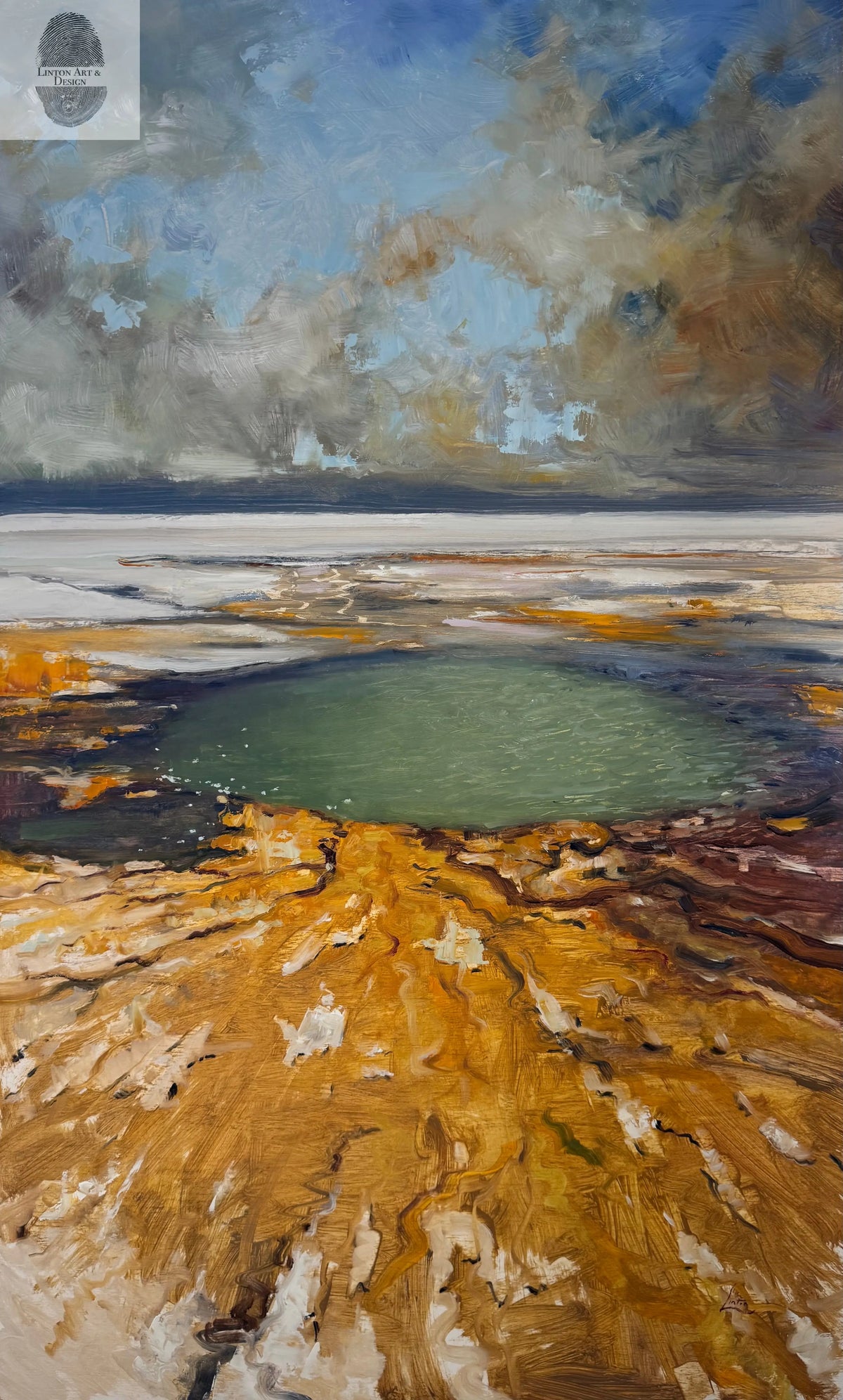 Spring on the Lake Bed lintonart