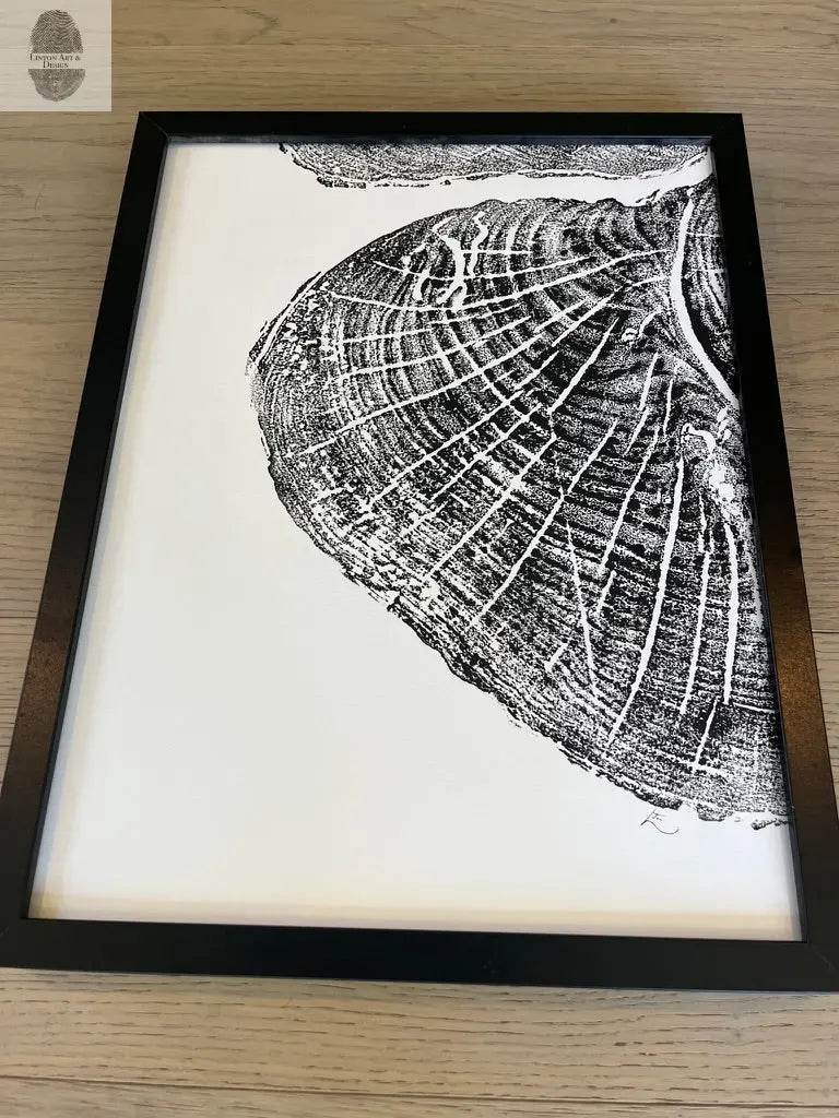 Sugar Maple, Cropped, Limited Edition 12x16 inches. Hand pressed and signed. lintonart
