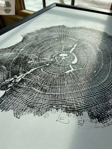 Williamsburg, Virginia Oak - 18x24 inch print lintonart