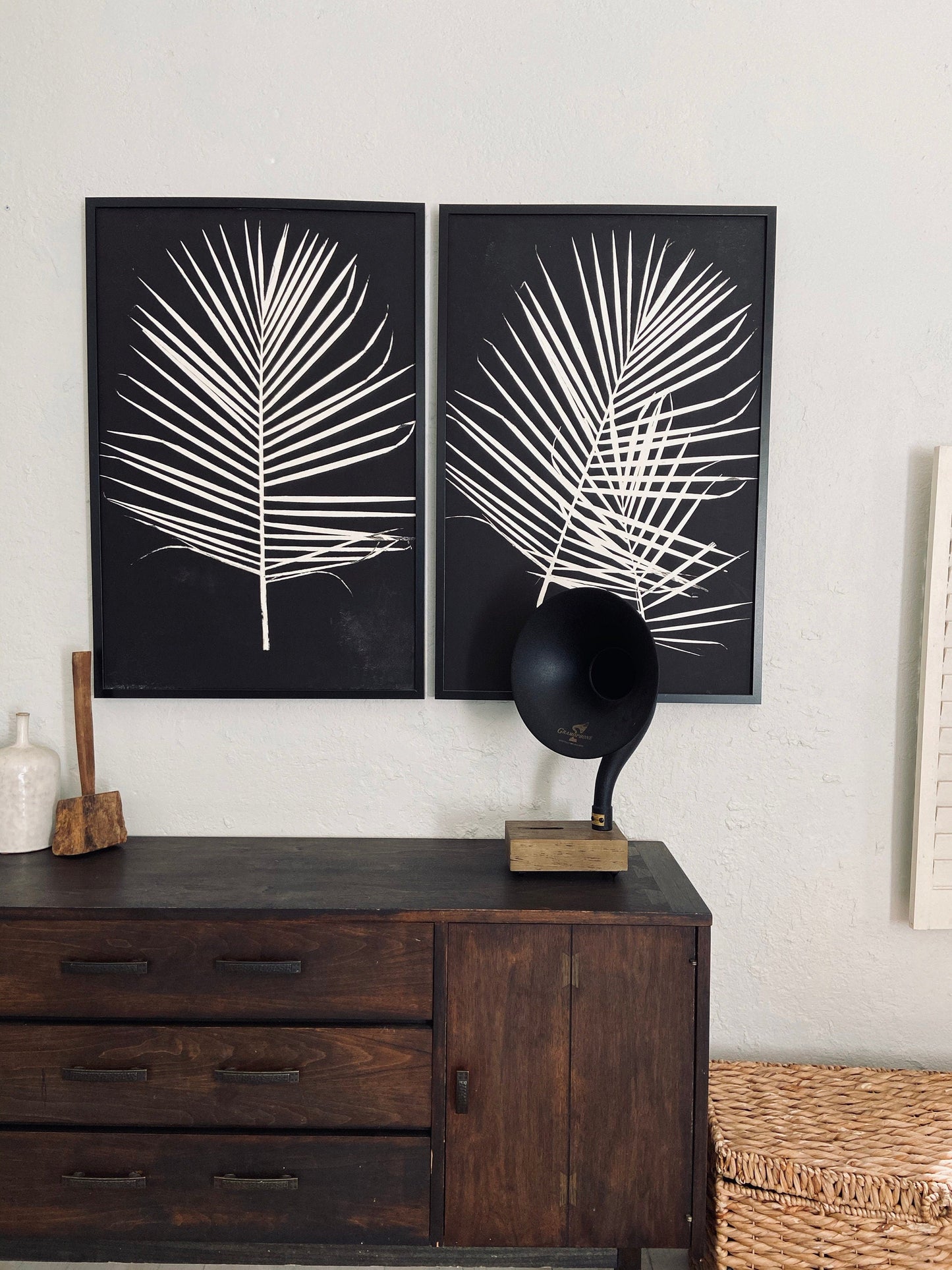 Custom Palm Leaves 20x26