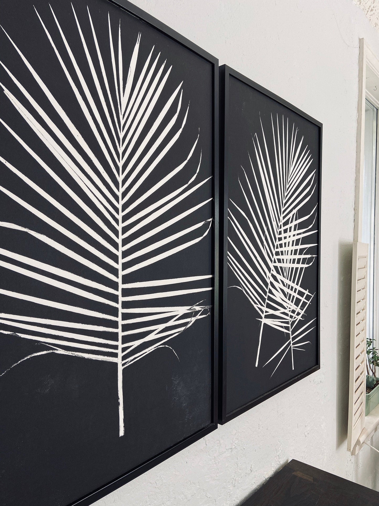 Custom Palm Leaves 20x26