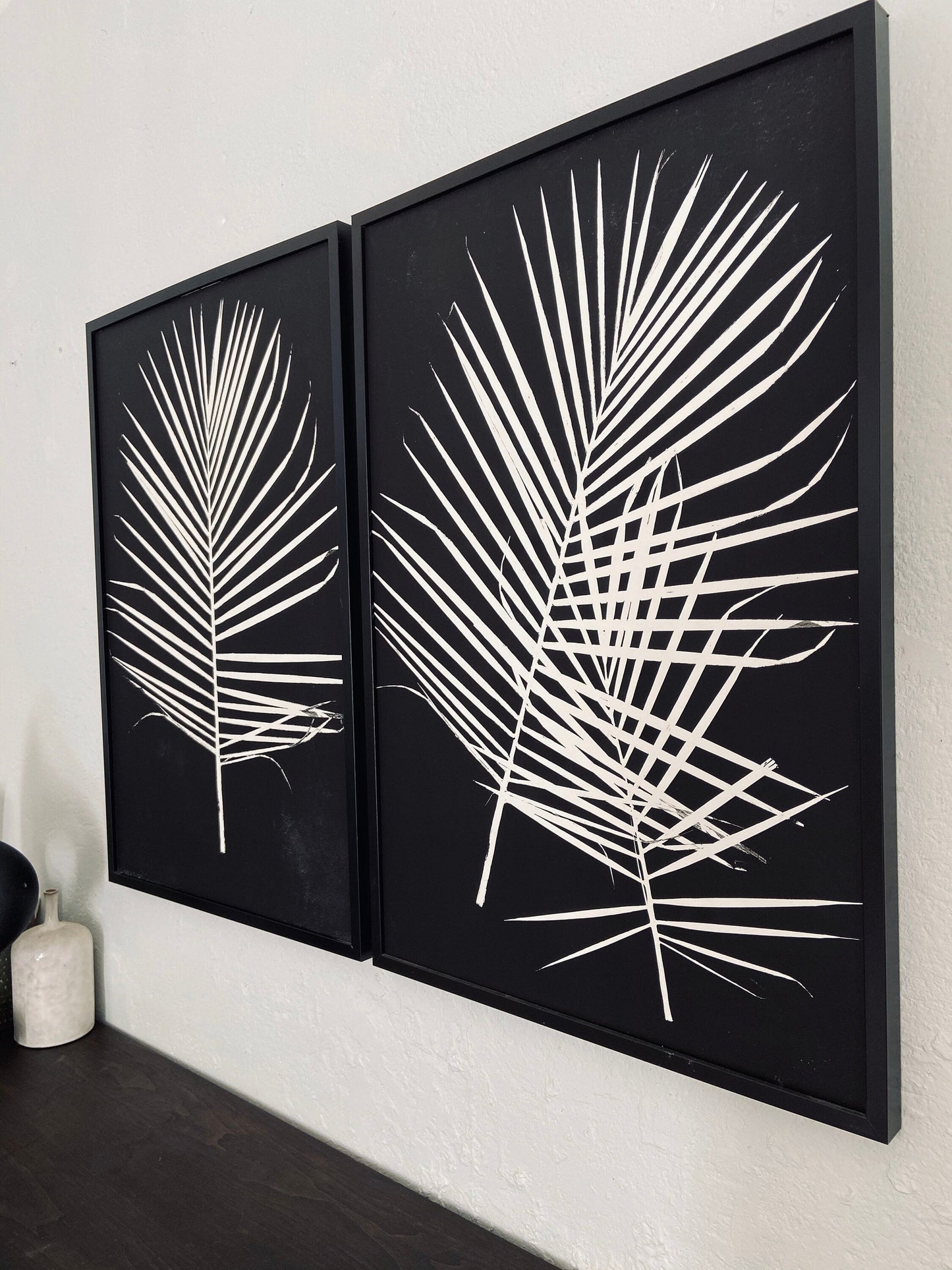 Custom Palm Leaves 20x26