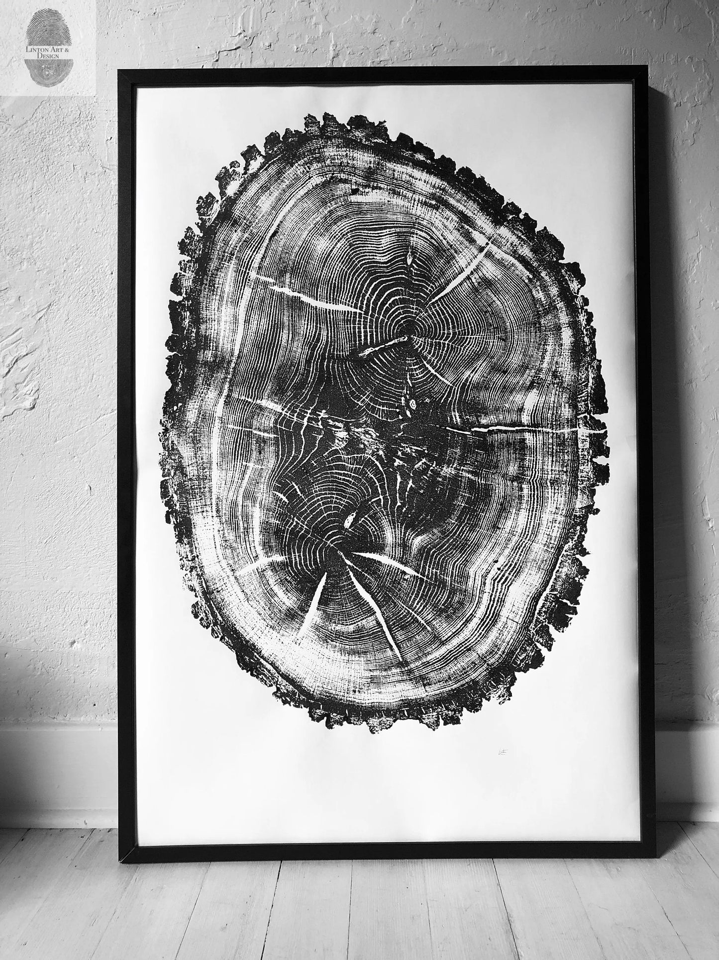 Nauvoo, Illinois Oak - 24x36 print lintonart