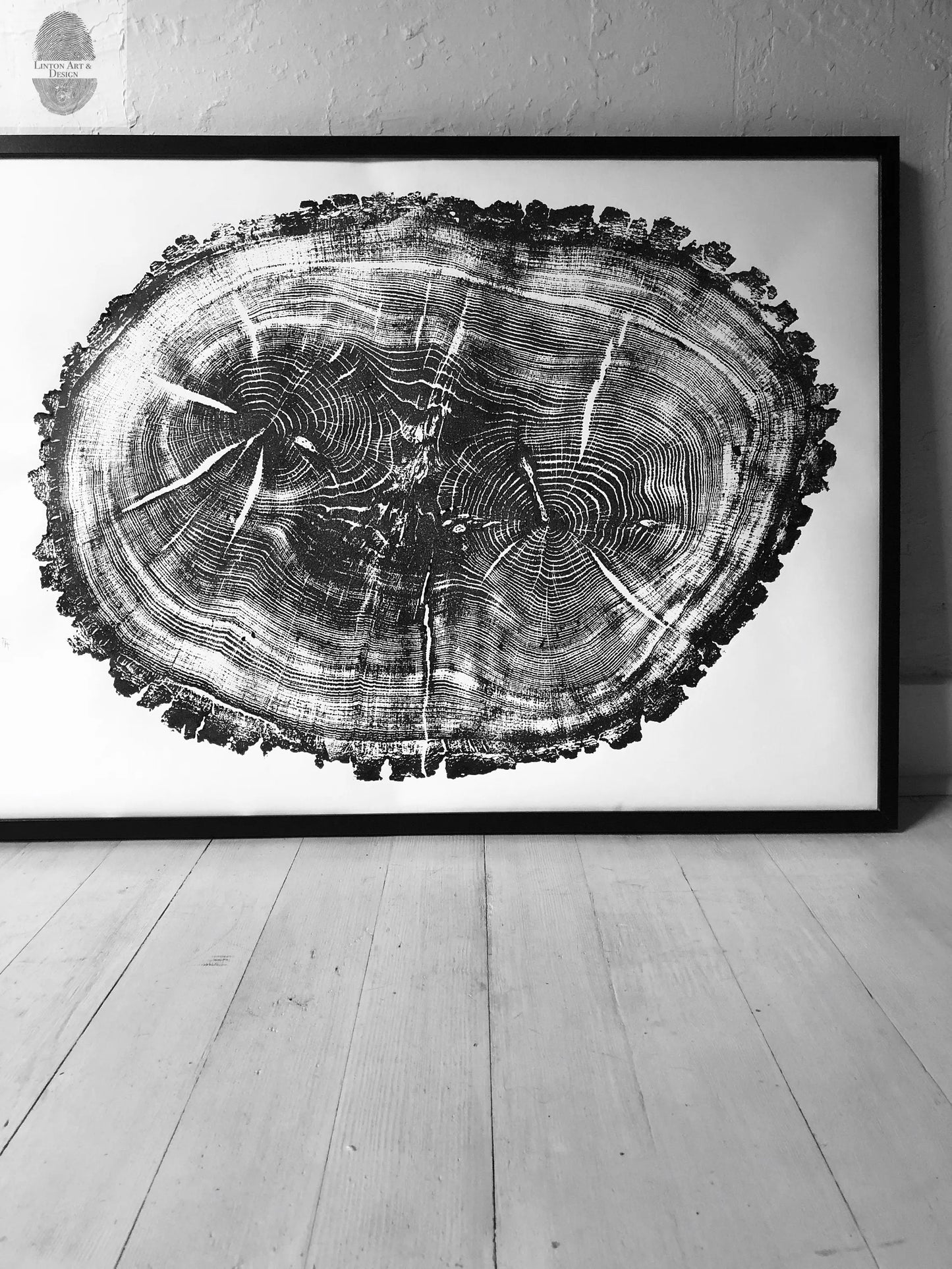 Nauvoo, Illinois Oak - 24x36 print lintonart