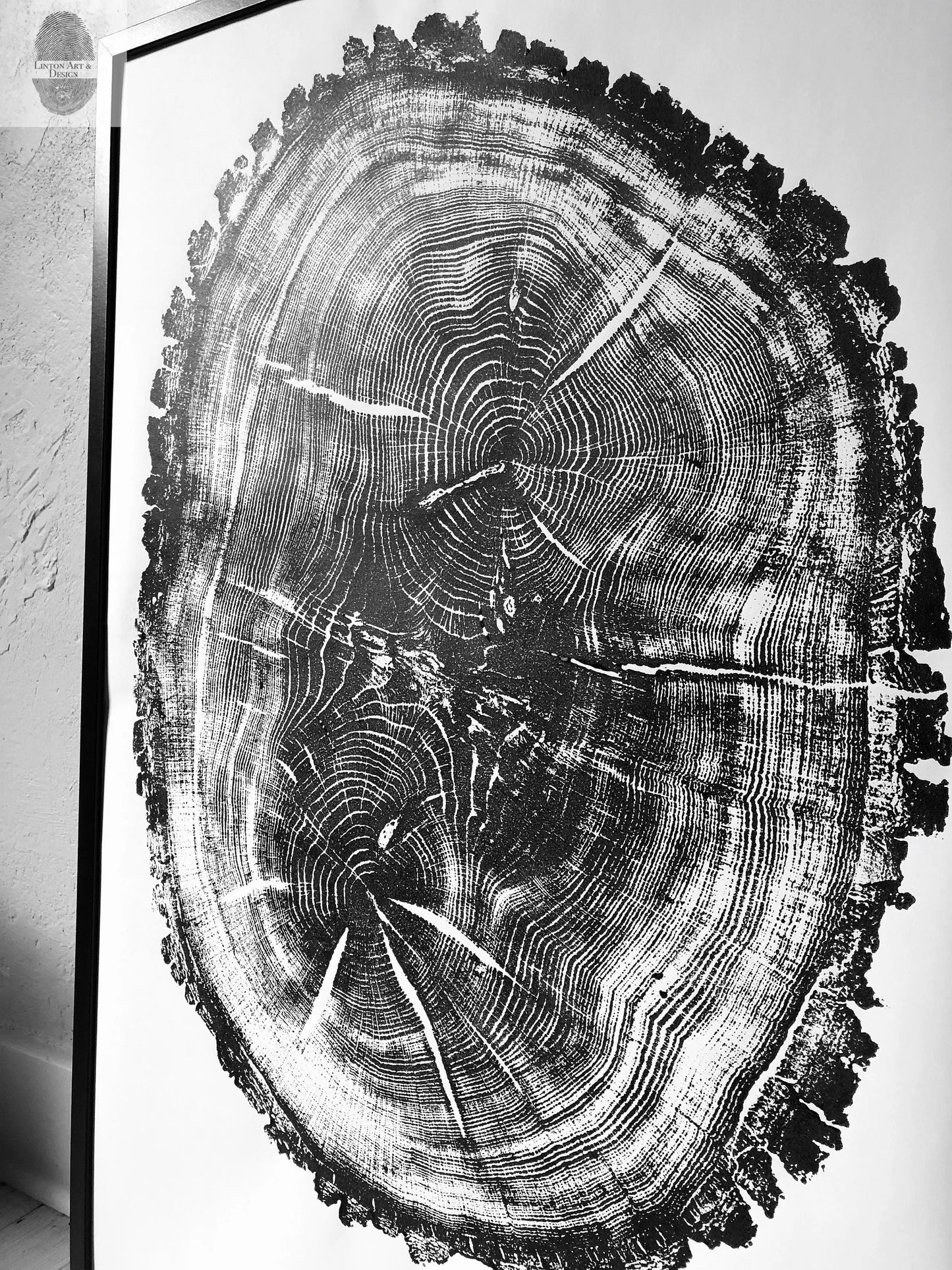 Nauvoo, Illinois Oak - 24x36 print lintonart