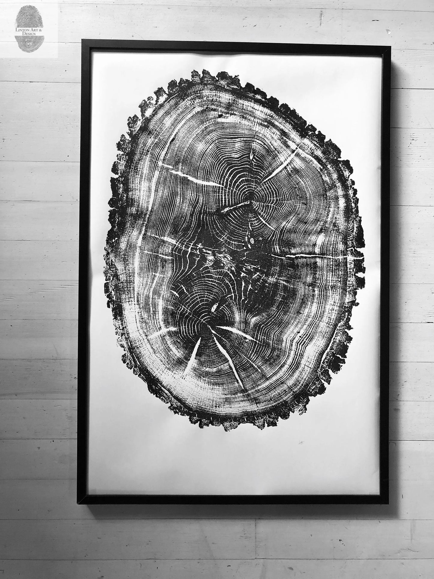 Nauvoo, Illinois Oak - 24x36 print lintonart
