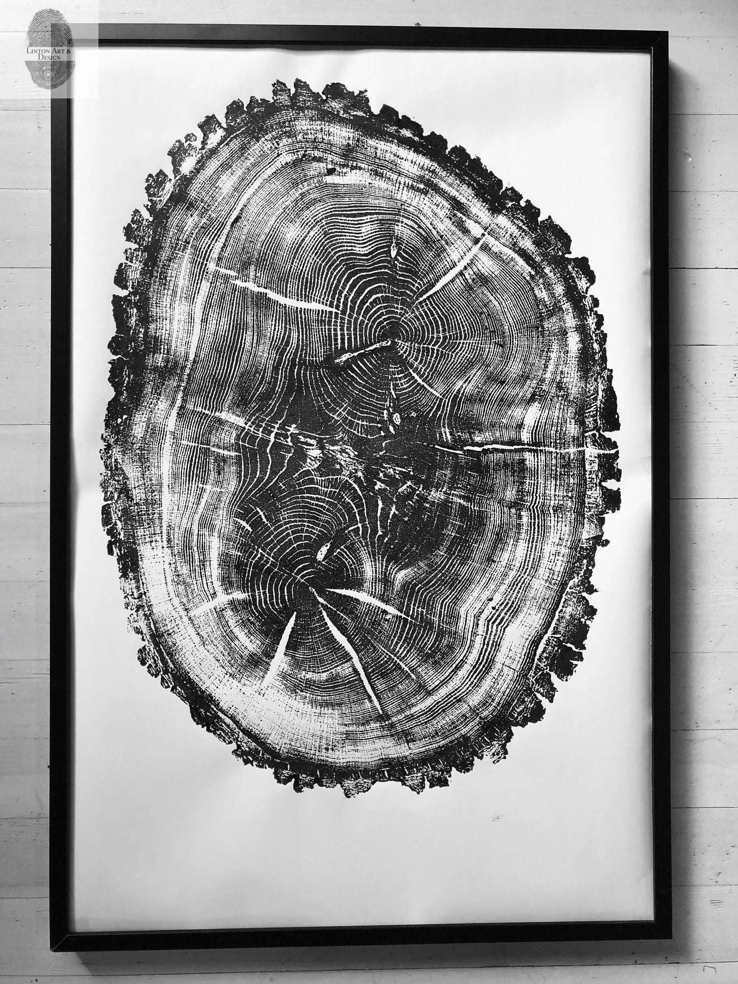 Nauvoo, Illinois Oak - 24x36 print lintonart