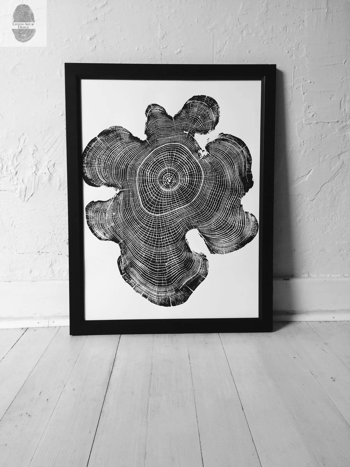 Ohio Locust - 18x24 print lintonart
