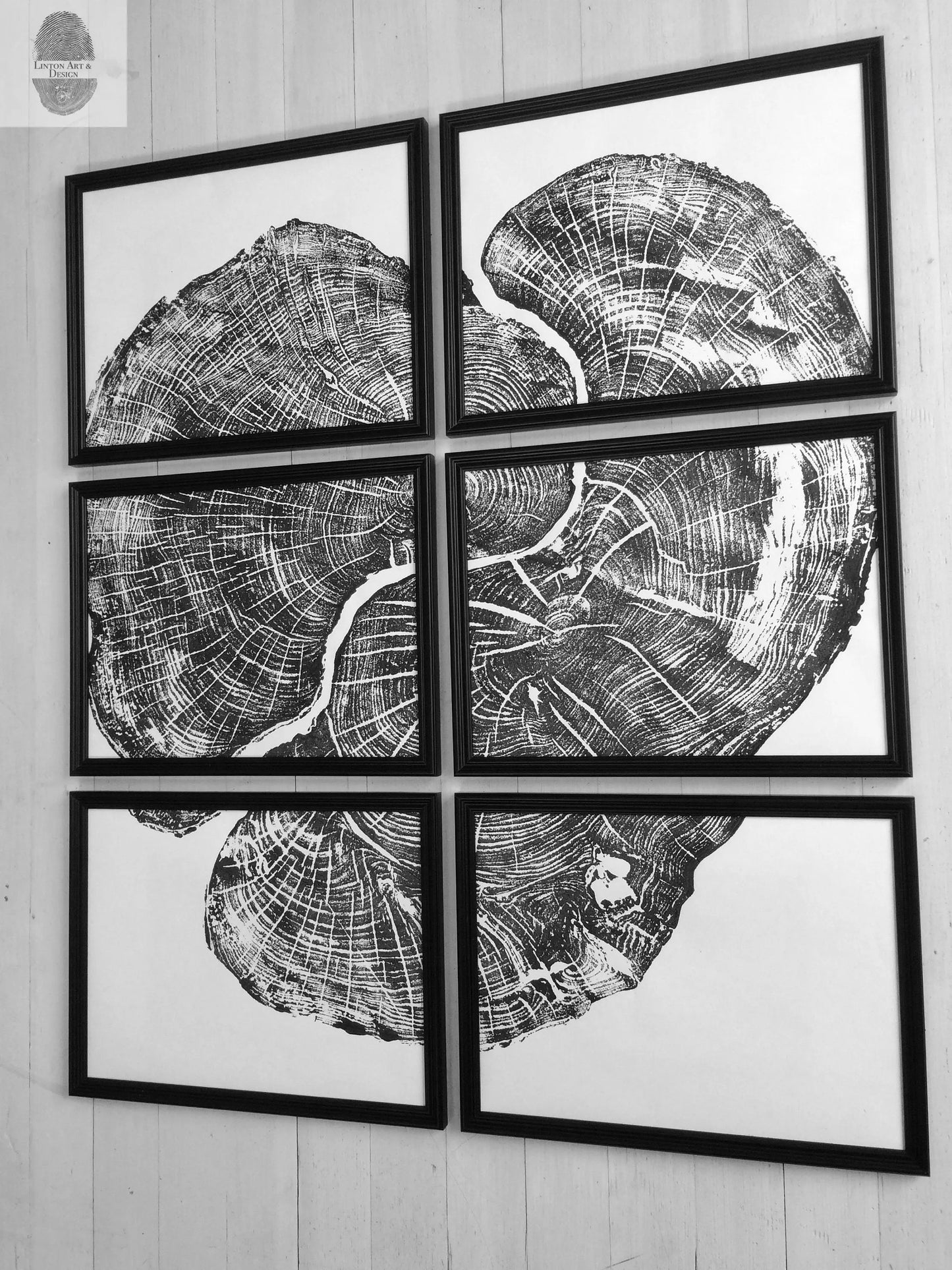 Pennsylvania Sugar Maple Set of 6 - 12x16 each print lintonart