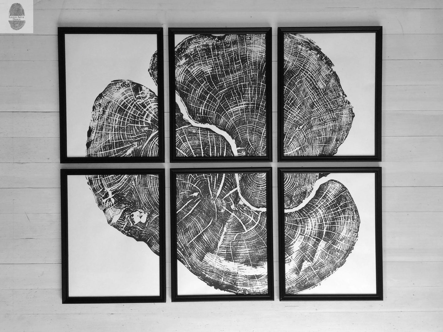 Pennsylvania Sugar Maple Set of 6 - 12x16 each print lintonart
