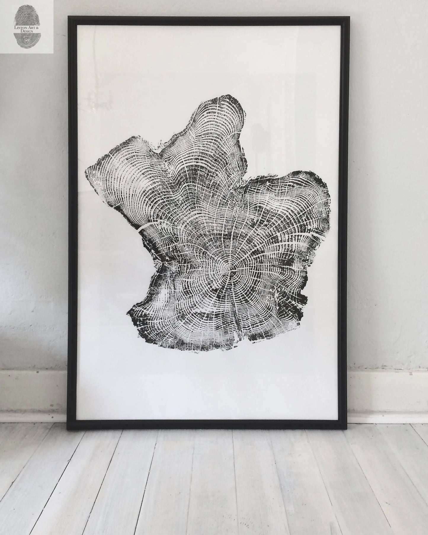 Tillamook, Oregon Coast Driftwood - 24x36 print lintonart