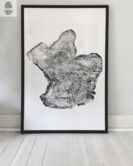 Tillamook, Oregon Coast Driftwood - 24x36 print lintonart