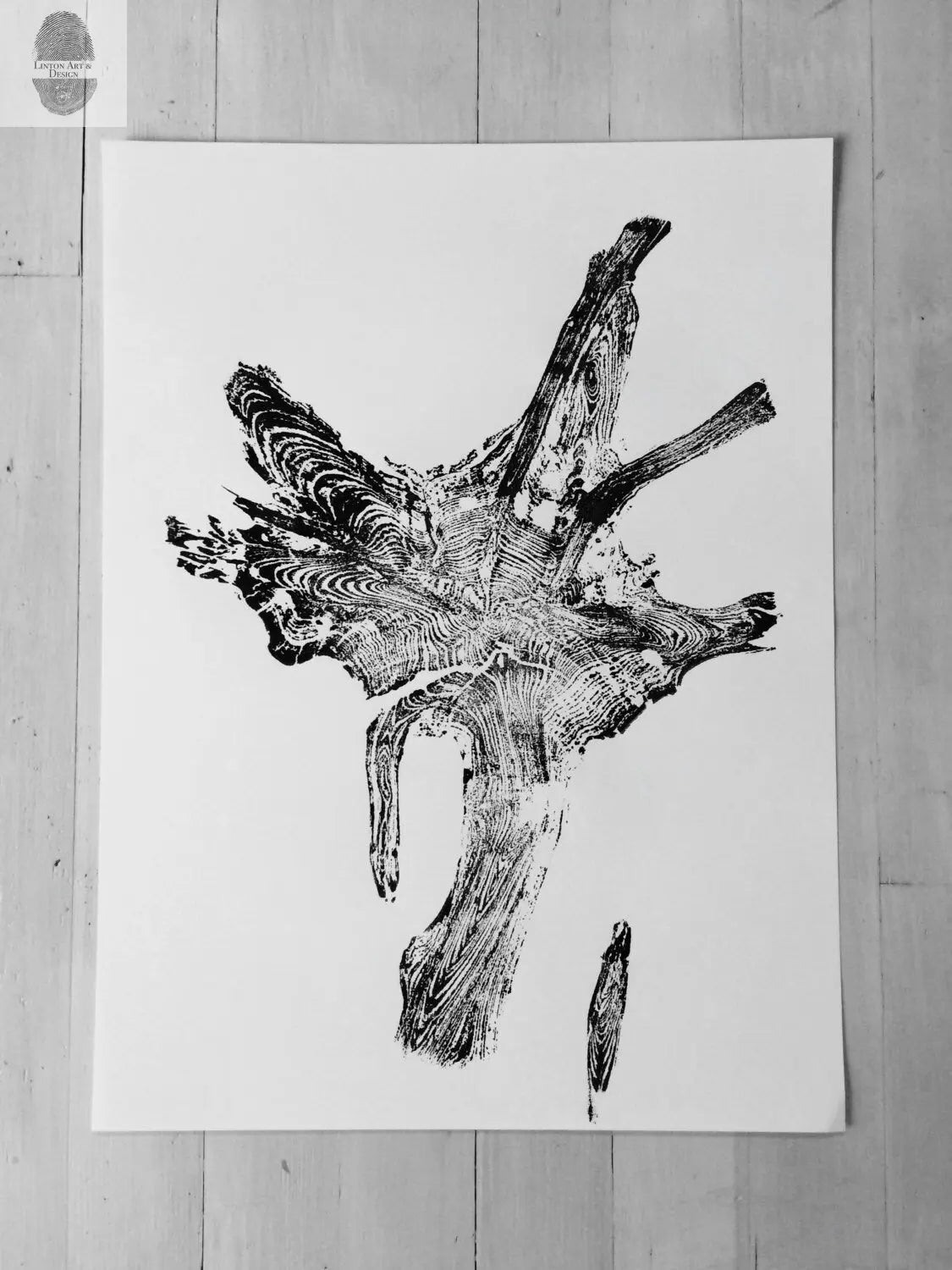 Tree Roots Set of 3 - 18x24 each print lintonart
