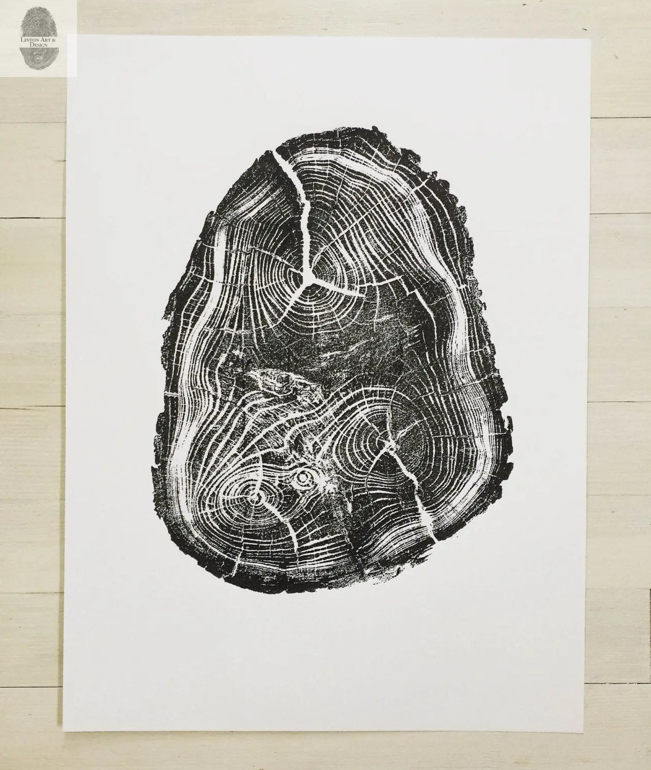 Utah Black Locust I - 18x24 print lintonart
