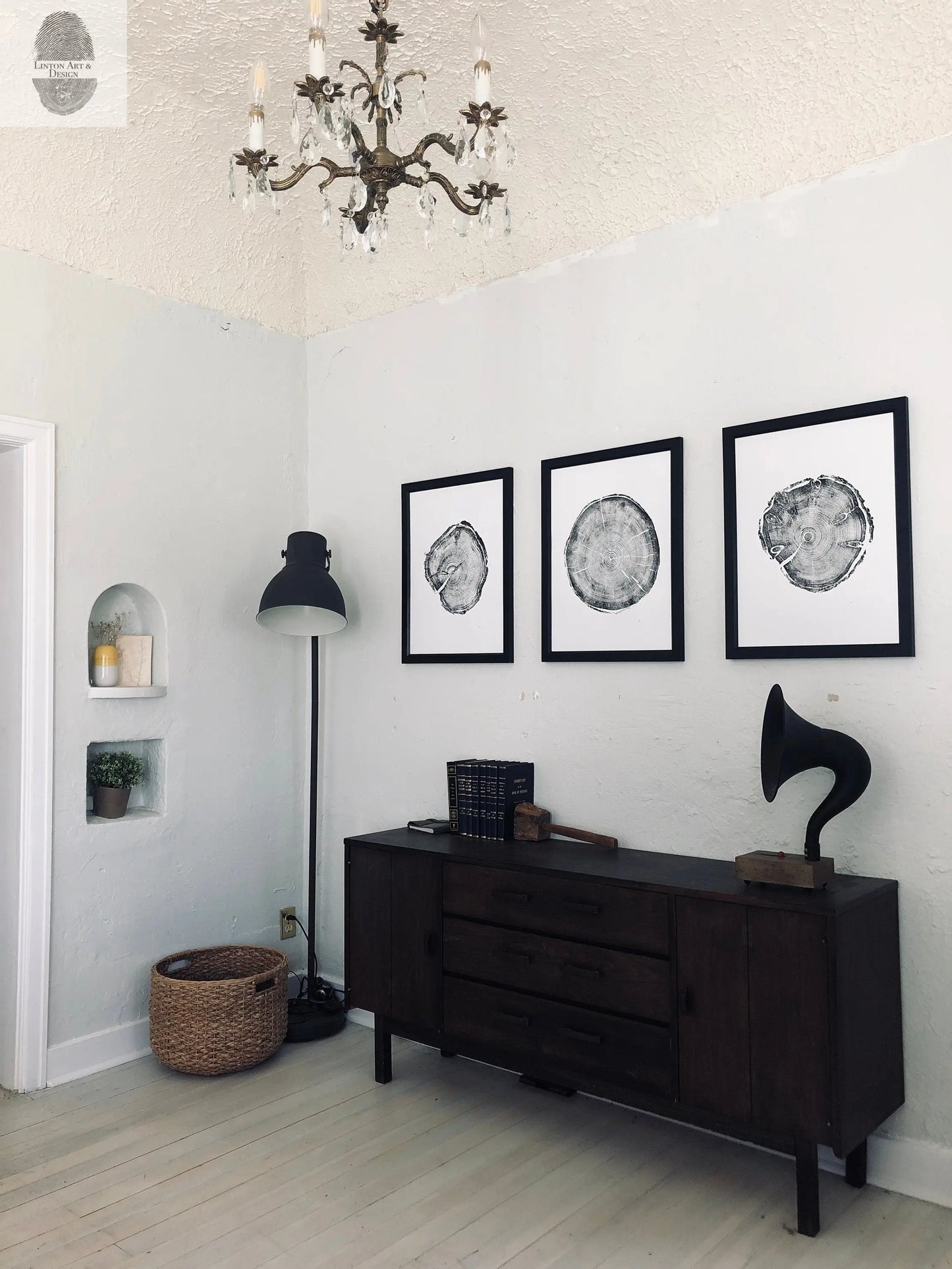 Utah Pines Triptych - 18x24 each print lintonart