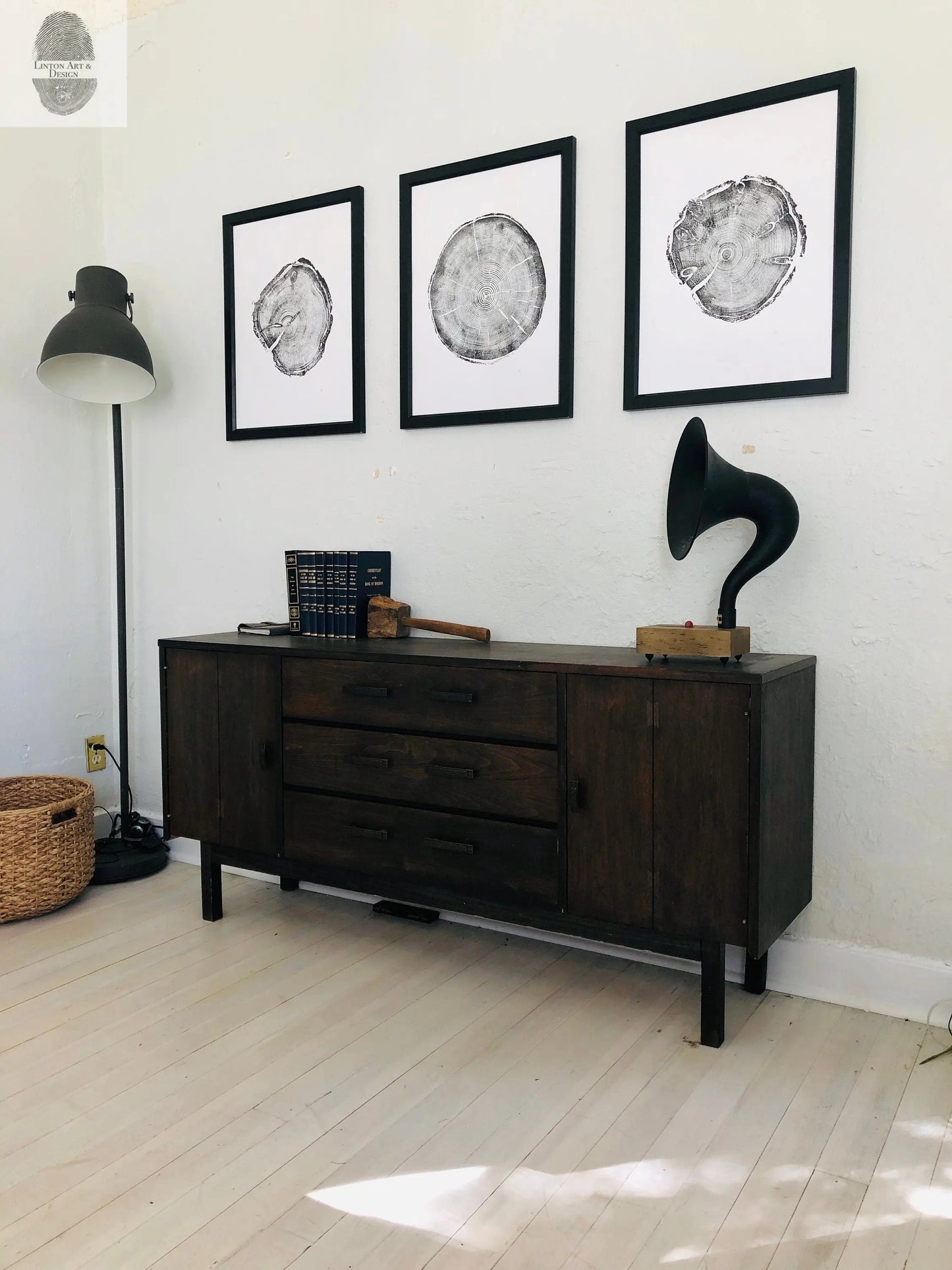 Utah Pines Triptych - 18x24 each print lintonart