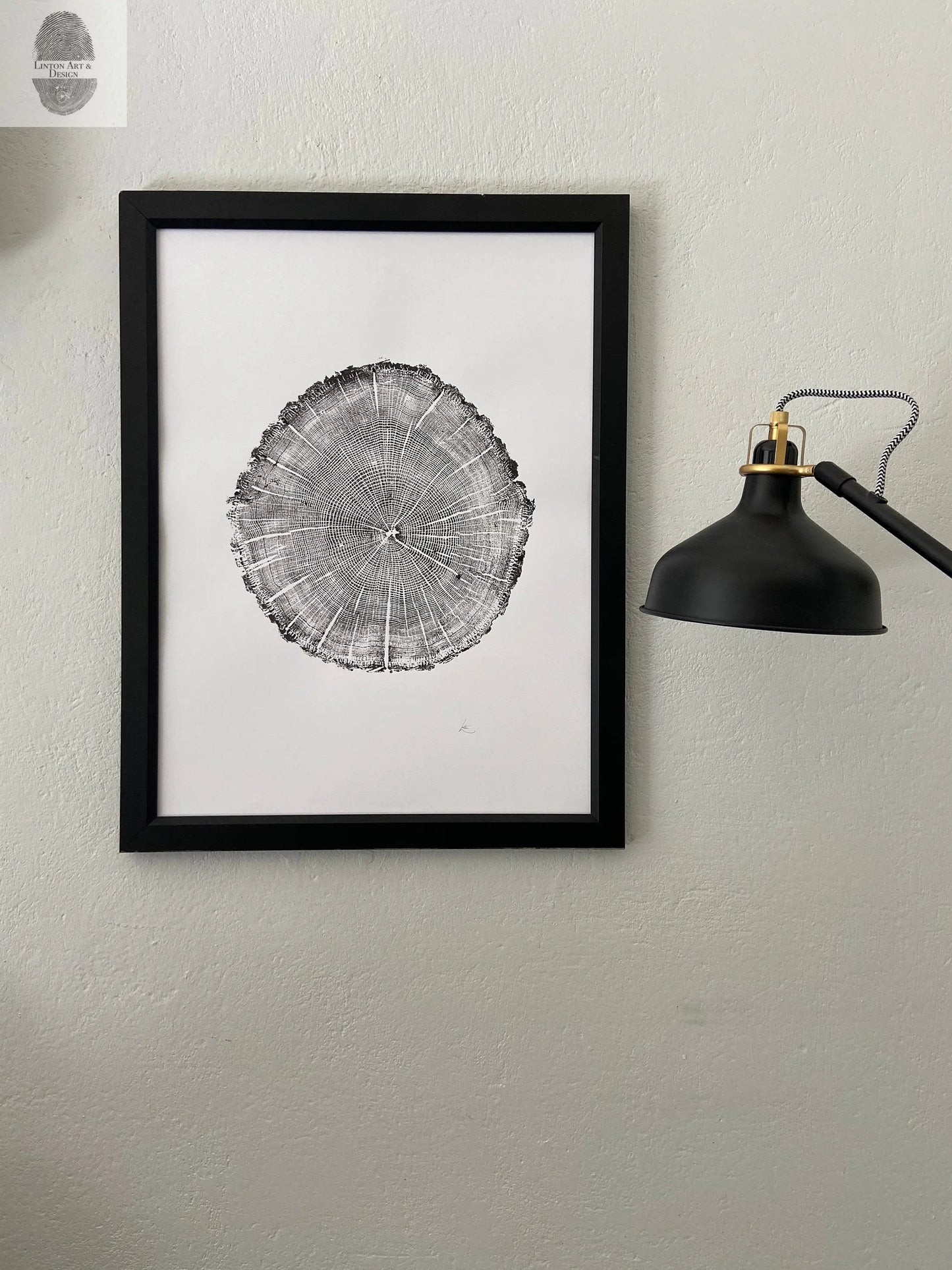 York, Maine Oak - 18x24 print lintonart