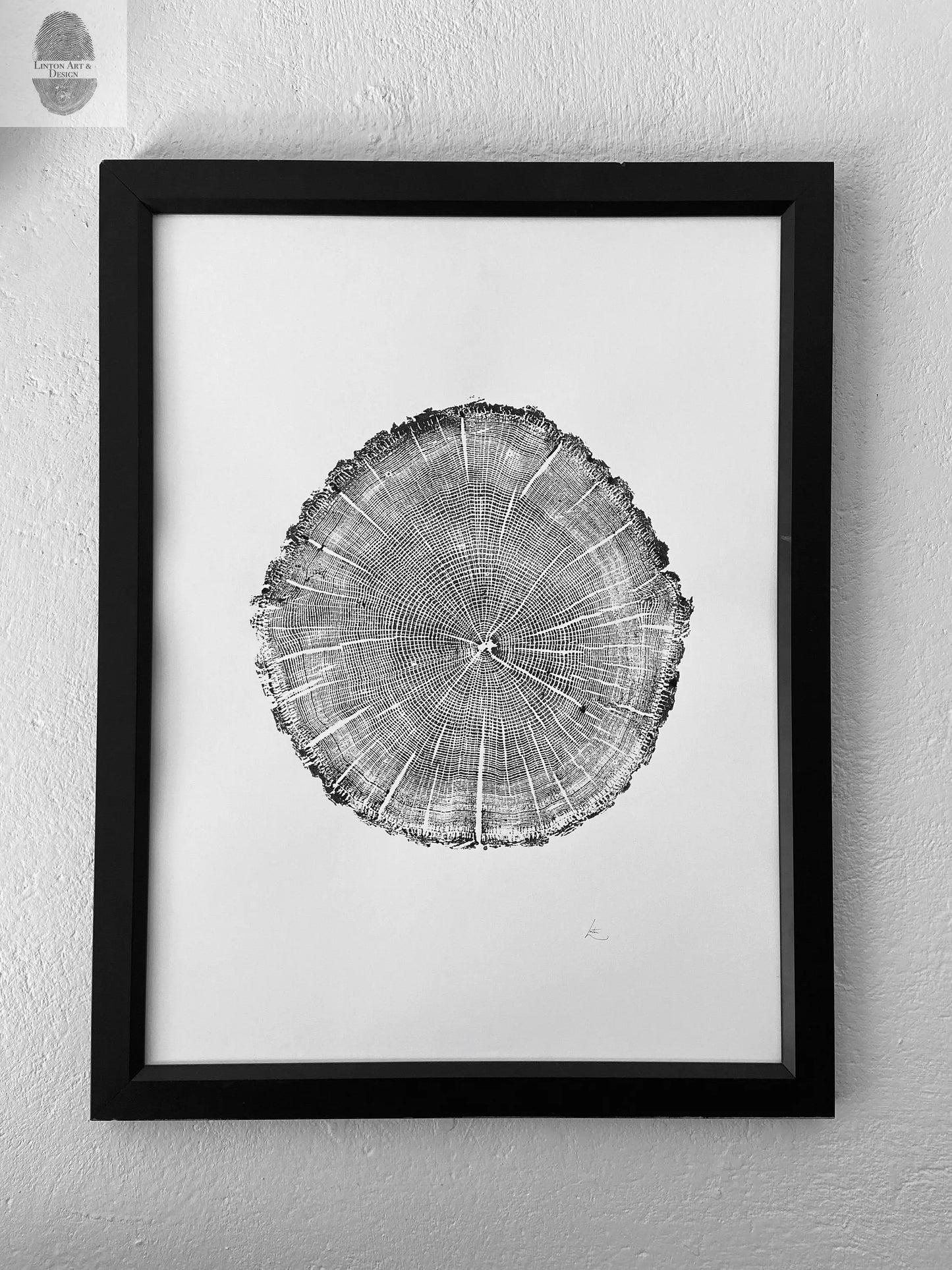 York, Maine Oak - 18x24 print lintonart