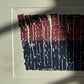 Abstract letter type Print, Matted 16.5x20 inches lintonart