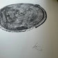 Aspen Tree Ring Print – Carson, New Mexico – 18x24 Original Signed Woodcut lintonart