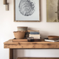 California Redwood, San Francisco, 30 years, 18x24 inch print, hand pressed print, tree ring art, wood slice, wedding tree, Woodcut print, by Erik Linton lintonart