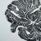 Crab Apple Tree Ring Wall Art – Millcreek UT – 18x24 Signed Original Woodcut lintonart