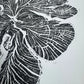 Crab Apple Tree Ring Wall Art – Millcreek UT – 18x24 Signed Original Woodcut lintonart