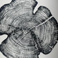 Cedar Tree Ring Print – Reno County, Kansas – 18x24 Original Signed Woodcut lintonart
