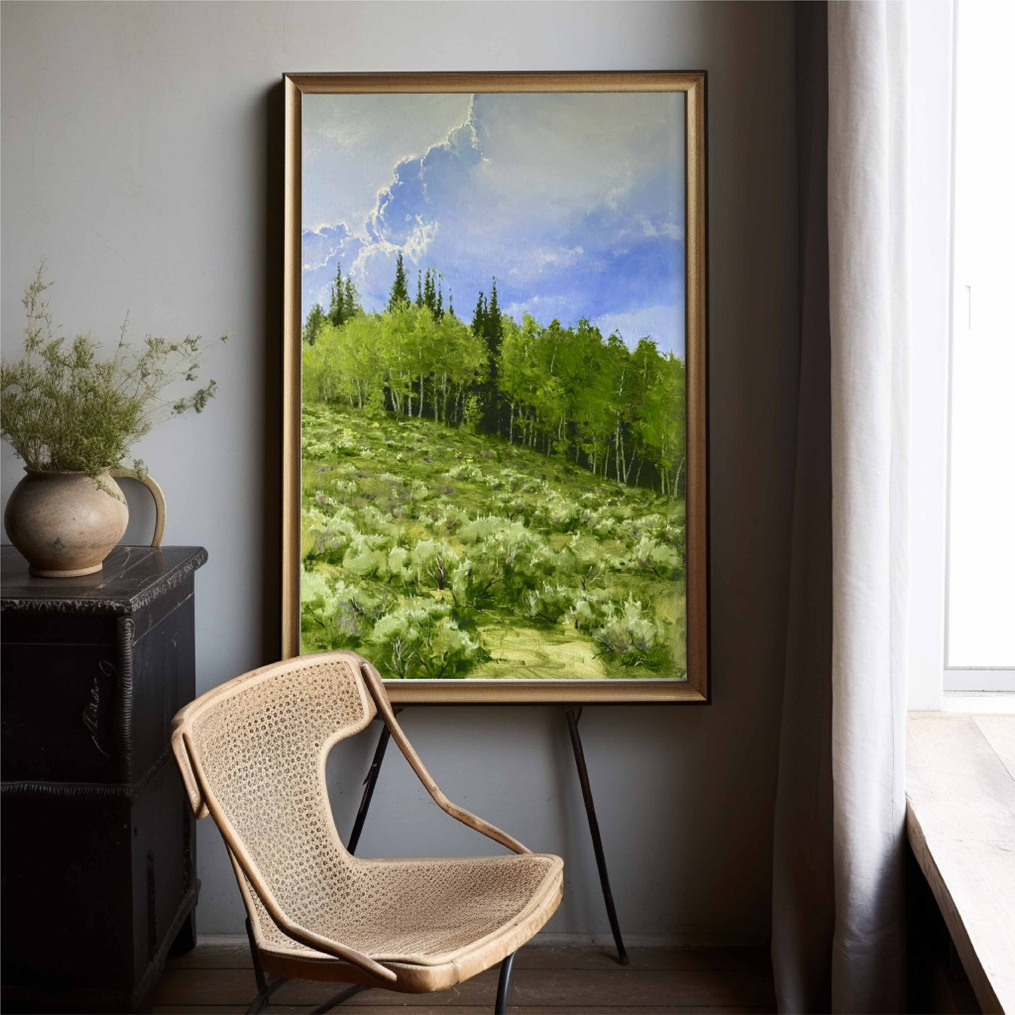 "Wyoming After the Storm" - Landscape Giclee Print
