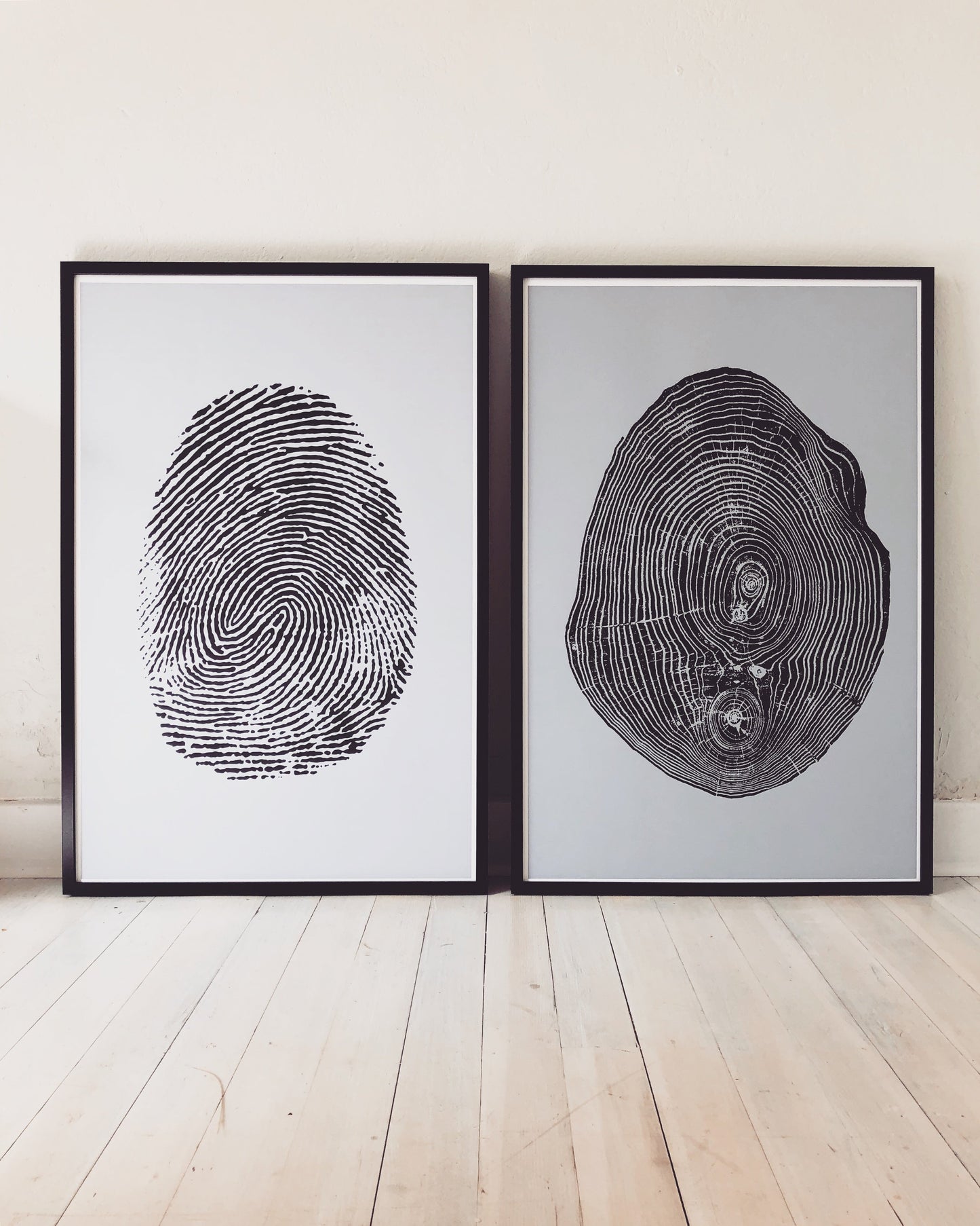 Personalized fingerprint tree ring art, fingerprint art, tree ring print, human nature, nature lover gift, memorial gifts, honor gifts