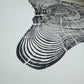 Handmade Pine Tree Ring Print – 18x24 Original Signed Woodcut from Sundance Utah lintonart