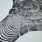 Handmade Pine Tree Ring Print – 18x24 Original Signed Woodcut from Sundance Utah lintonart