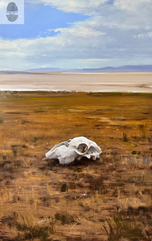Lamb Skull in the Hogups lintonart