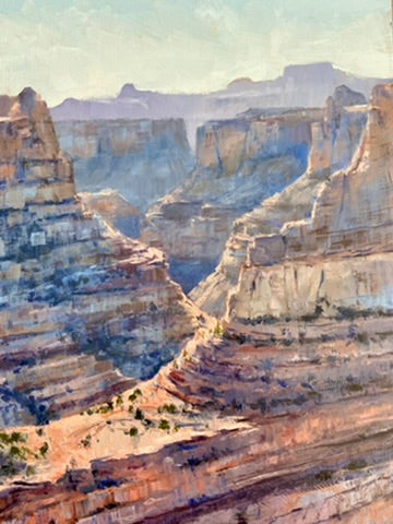 "Desert Serenade: San Rafael Swell" - Utah Landscape Painting Giclee Print