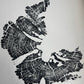 Old Growth Juniper Tree Ring Print – Boulder, Utah (Grand Staircase) – 18x24 Original Signed lintonart