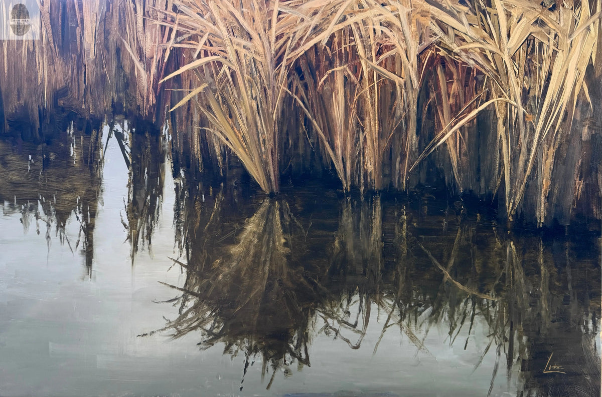 Reeds in the Marshland lintonart