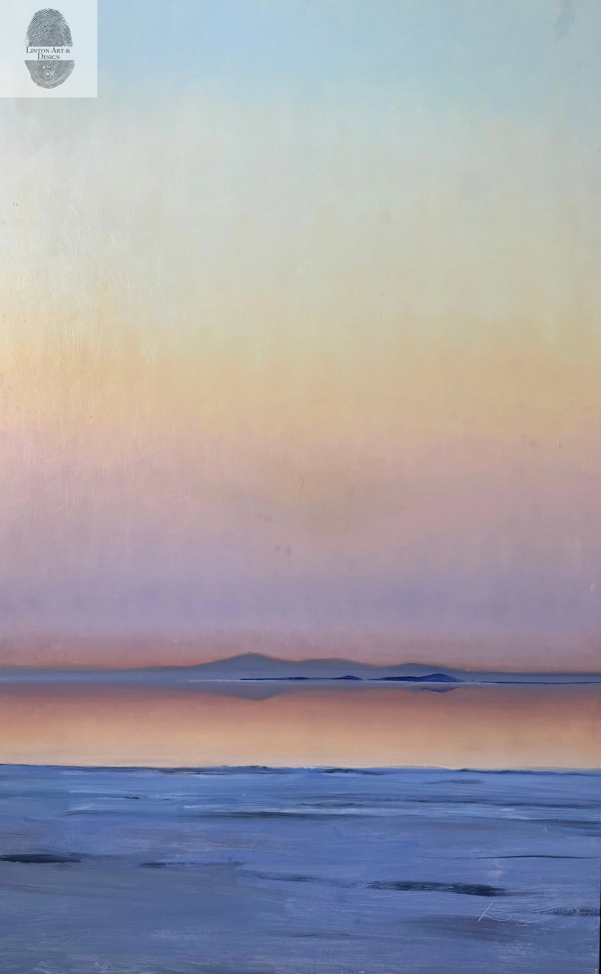 Sunset on the North Arm lintonart