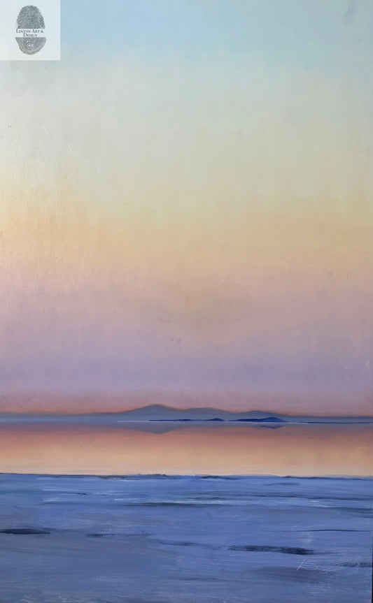 Sunset on the North Arm lintonart