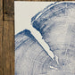 Uinta Pine in Blue, Cropped, Limited Edition 12x16 inches. Hand pressed and signed.