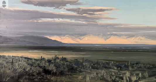 View of the Wasatch from Promontory Mountain lintonart