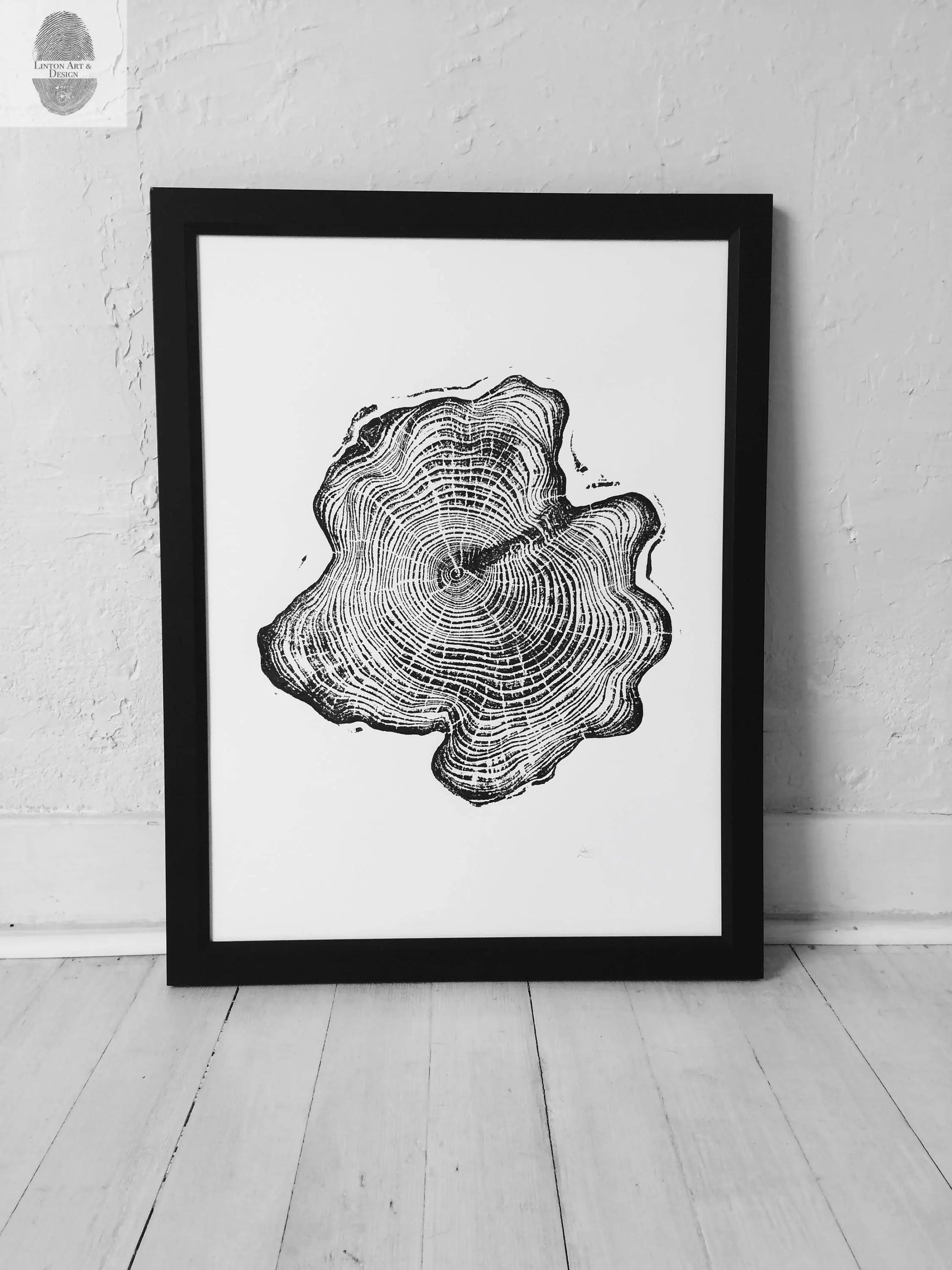 Alaska Cedar, Alaska Art, Denali, Lumber, Shabby Tree, Wood Burning Art, Wood Slice Wall Art lintonart