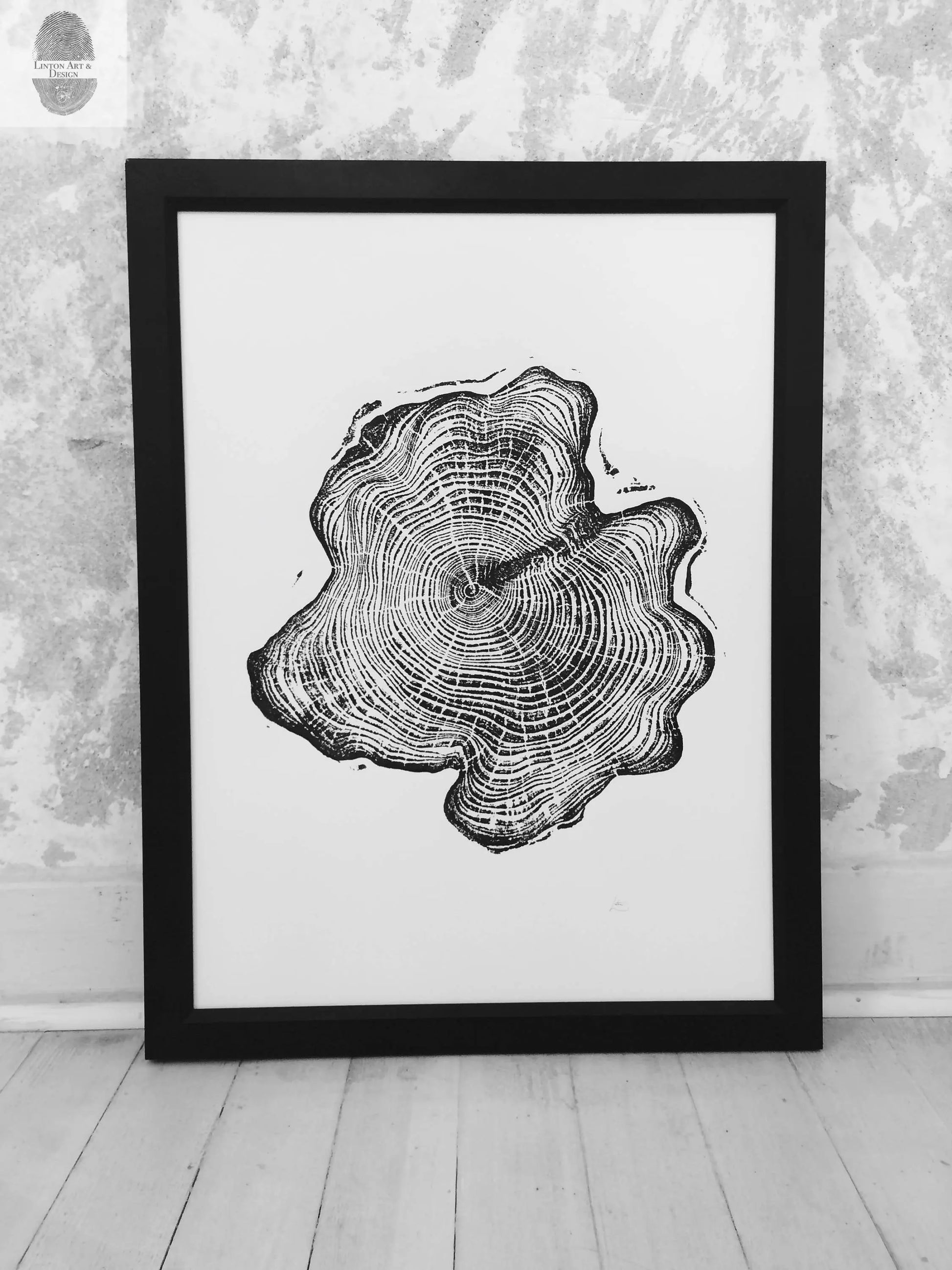 Alaska Cedar, Alaska Art, Denali, Lumber, Shabby Tree, Wood Burning Art, Wood Slice Wall Art lintonart