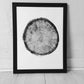 Big Cottonwood Canyon, Tree Ring Print, Woodcut, Utah Art, Botanical Print, Father's Day Art, arborist art gift, Dendrology, Hand pressed lintonart