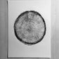 Big Cottonwood Canyon, Tree Ring Print, Woodcut, Utah Art, Botanical Print, Father's Day Art, arborist art gift, Dendrology, Hand pressed lintonart