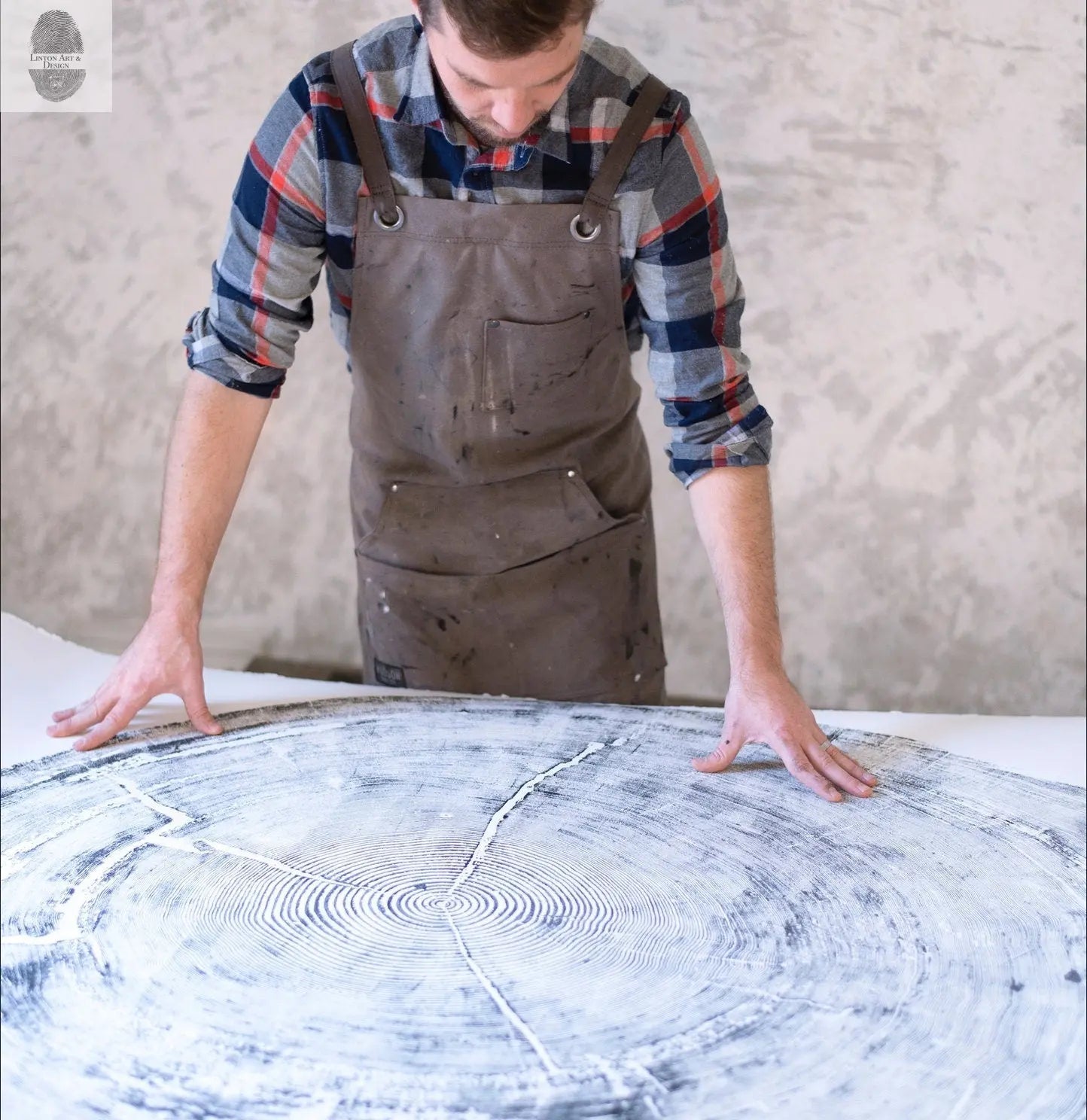 Oregon Coast Sitka Spruce - 52x60 print lintonart